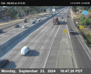 (C094) NB 805 : 47th Street (on ramp)