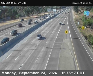 (C094) NB 805 : 47th Street (on ramp)