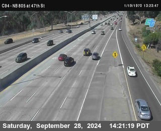 (C094) NB 805 : 47th Street (on ramp)