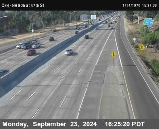 (C094) NB 805 : 47th Street (on ramp)