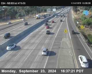 (C094) NB 805 : 47th Street (on ramp)