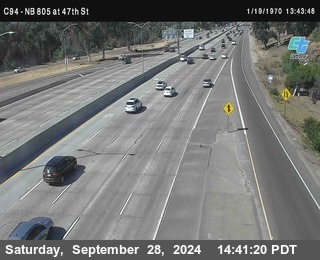 (C094) NB 805 : 47th Street (on ramp)