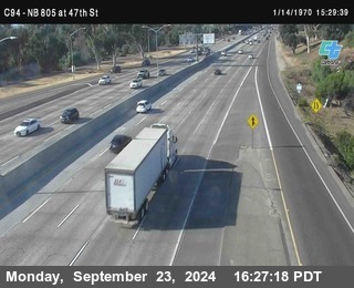 (C094) NB 805 : 47th Street (on ramp)