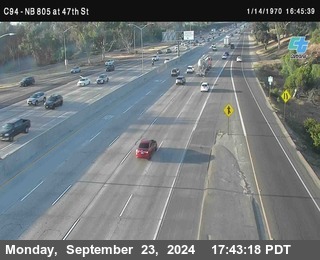 (C094) NB 805 : 47th Street (on ramp)