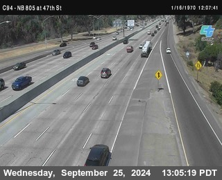 (C094) NB 805 : 47th Street (on ramp)