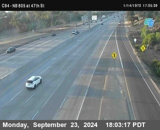 (C094) NB 805 : 47th Street (on ramp)