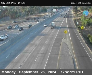 (C094) NB 805 : 47th Street (on ramp)