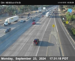 (C094) NB 805 : 47th Street (on ramp)