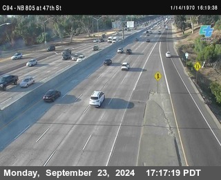 (C094) NB 805 : 47th Street (on ramp)