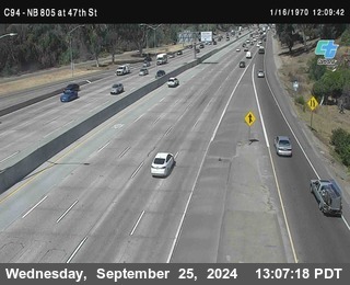 (C094) NB 805 : 47th Street (on ramp)