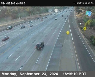 (C094) NB 805 : 47th Street (on ramp)