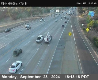 (C094) NB 805 : 47th Street (on ramp)