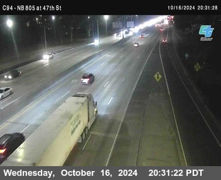 (C094) NB 805 : 47th Street (on ramp)