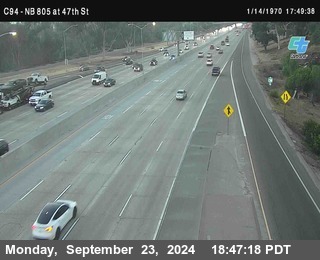 (C094) NB 805 : 47th Street (on ramp)