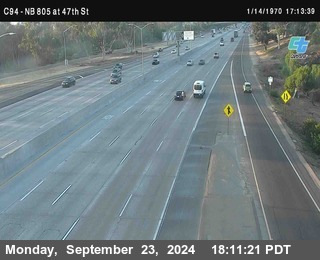 (C094) NB 805 : 47th Street (on ramp)