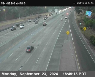 (C094) NB 805 : 47th Street (on ramp)