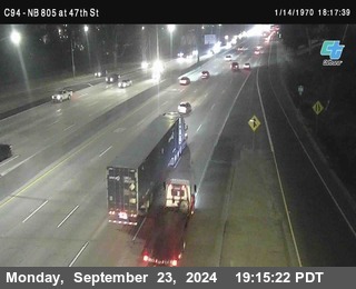 (C094) NB 805 : 47th Street (on ramp)