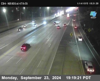 (C094) NB 805 : 47th Street (on ramp)