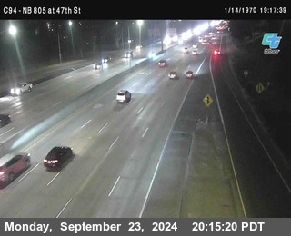 (C094) NB 805 : 47th Street (on ramp)