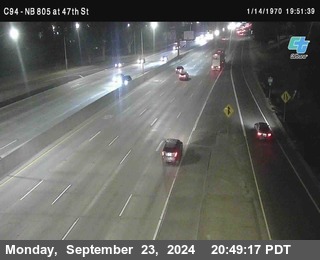 (C094) NB 805 : 47th Street (on ramp)