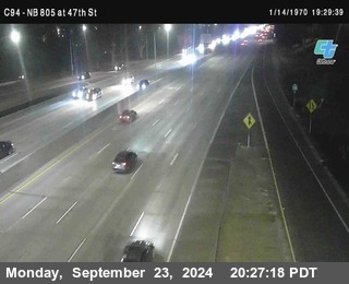 (C094) NB 805 : 47th Street (on ramp)