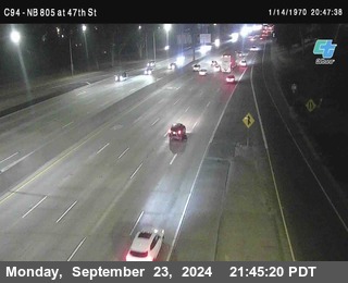 (C094) NB 805 : 47th Street (on ramp)