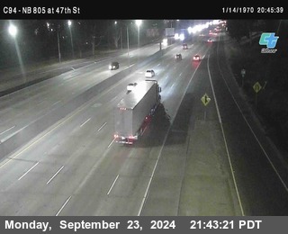 (C094) NB 805 : 47th Street (on ramp)