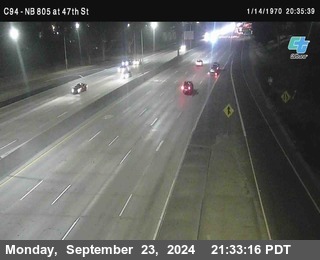 (C094) NB 805 : 47th Street (on ramp)