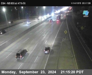 (C094) NB 805 : 47th Street (on ramp)