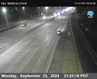 (C094) NB 805 : 47th Street (on ramp)