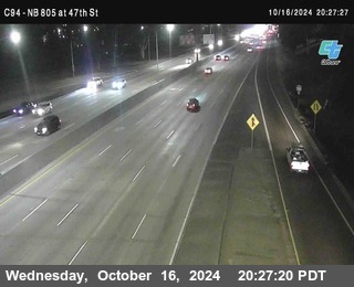 (C094) NB 805 : 47th Street (on ramp)