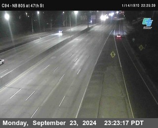 (C094) NB 805 : 47th Street (on ramp)