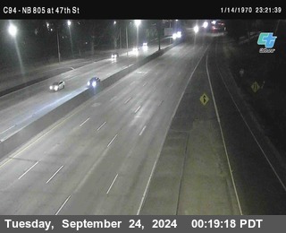 (C094) NB 805 : 47th Street (on ramp)