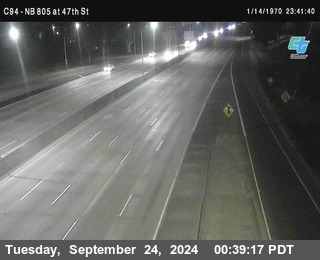 (C094) NB 805 : 47th Street (on ramp)