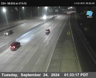 (C094) NB 805 : 47th Street (on ramp)