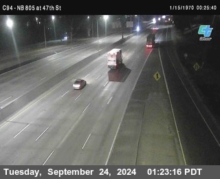 (C094) NB 805 : 47th Street (on ramp)