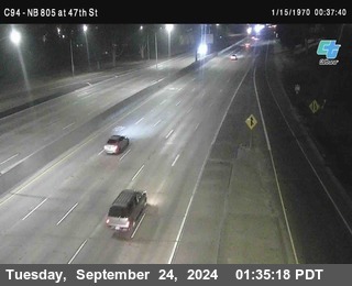 (C094) NB 805 : 47th Street (on ramp)