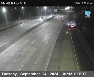 (C094) NB 805 : 47th Street (on ramp)