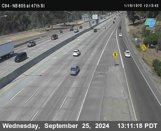 (C094) NB 805 : 47th Street (on ramp)