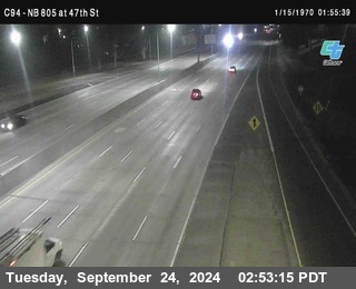 (C094) NB 805 : 47th Street (on ramp)