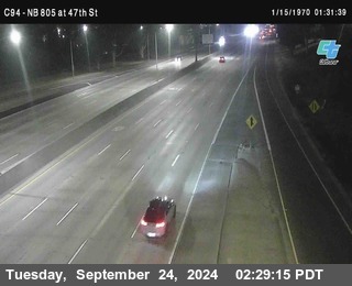 (C094) NB 805 : 47th Street (on ramp)