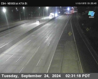 (C094) NB 805 : 47th Street (on ramp)