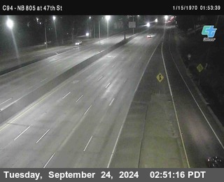 (C094) NB 805 : 47th Street (on ramp)