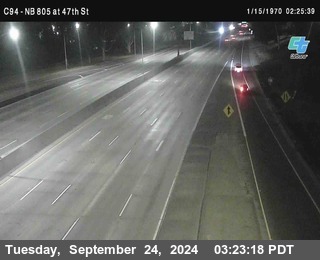 (C094) NB 805 : 47th Street (on ramp)