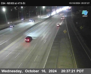 (C094) NB 805 : 47th Street (on ramp)