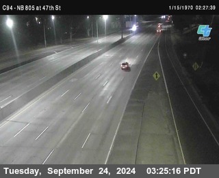 (C094) NB 805 : 47th Street (on ramp)