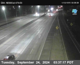 (C094) NB 805 : 47th Street (on ramp)