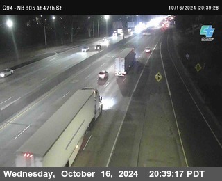 (C094) NB 805 : 47th Street (on ramp)