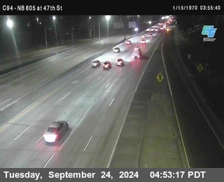 (C094) NB 805 : 47th Street (on ramp)