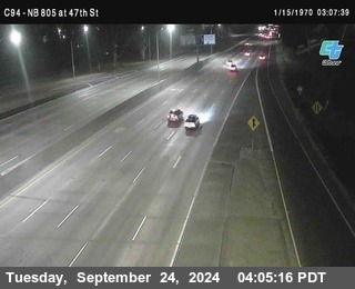 (C094) NB 805 : 47th Street (on ramp)